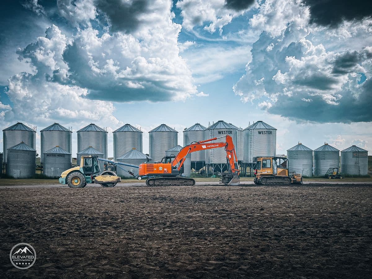 Agricultural earthmoving project 7