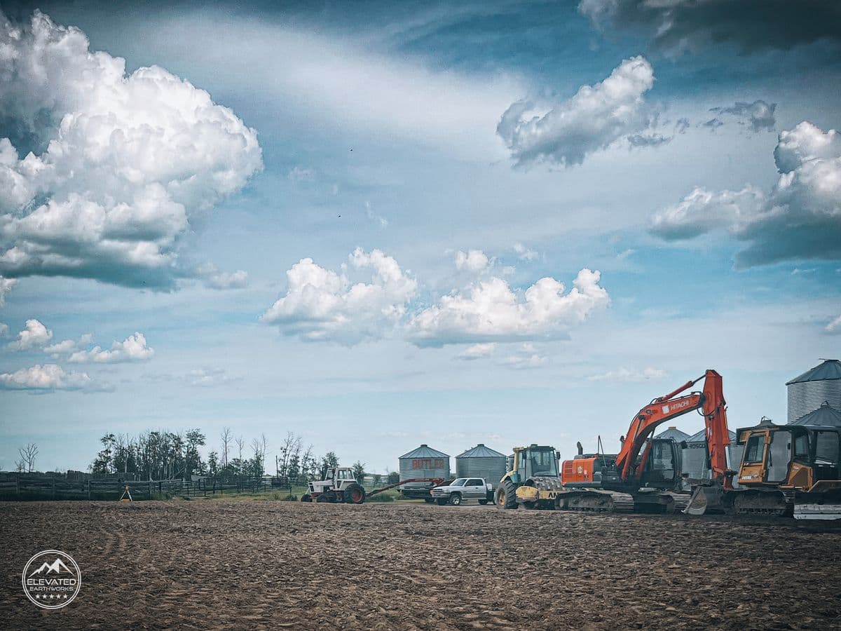 Agricultural earthmoving project 8
